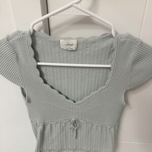 Aritzia Wilfred soloist top